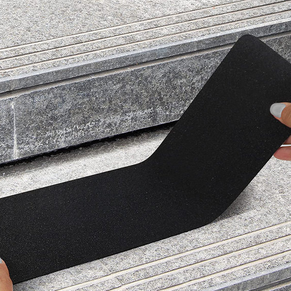 Symple Stuff Indoor/Outdoor Black Anti Slip Grip Tape Strips Wayfair